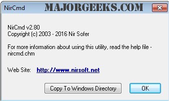 How do I install NirCmd?